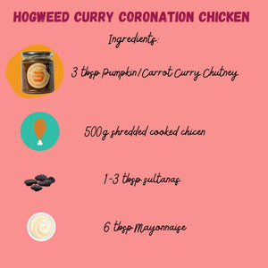 Hogweed Curry Coronation Chicken