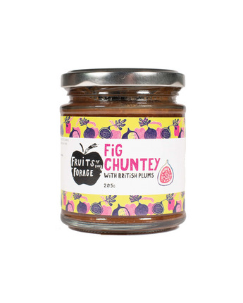 Fig Chutney Made With British Plums