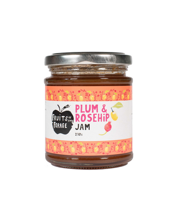 Plum and Rosehip Jam