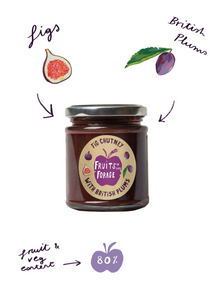 Fig Chutney Made With British Plums